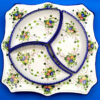 Antipastiera rosaspina blu