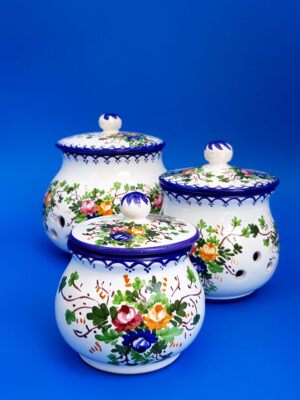 Barattoli da cucina rosaspina blu