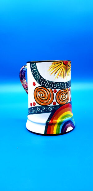 Boccale 1/2 L birra Raimbow
