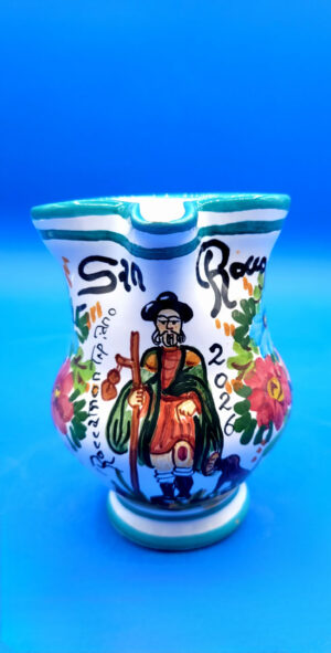 Brocca San Rocco Verde Pavone