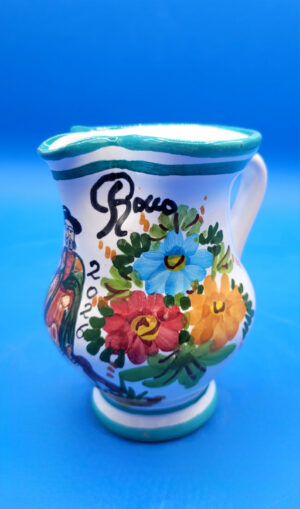 Brocca San Rocco Verde Pavone