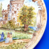 Piatto pergamena "Serenità della natura"