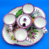Servizio caffè Fioraccio viola