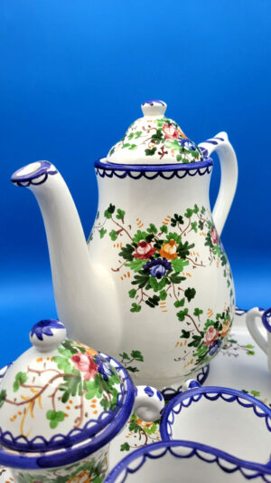Servizio da caffè e da tè Rosaspina blu