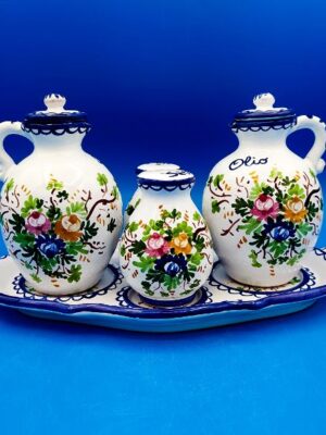 Set Olio, Aceto, Sale e Pepe