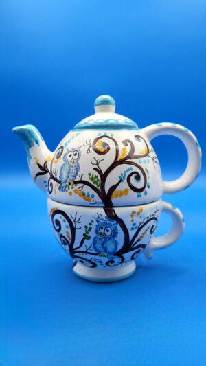 Tazza teiera Gufetti