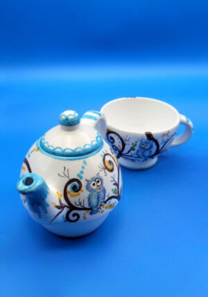 Tazza teiera Gufetti