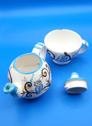Tazza teiera Gufetti