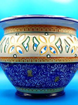 vaso-per-piante-graffiato-blu_01 Vaso per piante graffiato blu